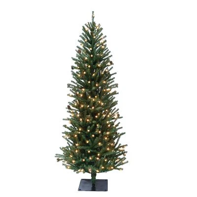 Puleo International Pre-Lit 6' Fir Christmas Tree with 300 Lights - Image 1 of 4