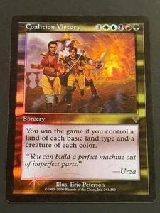 FOIL Coalition Victory Invasion MTG (VG) - Picture 1 of 2