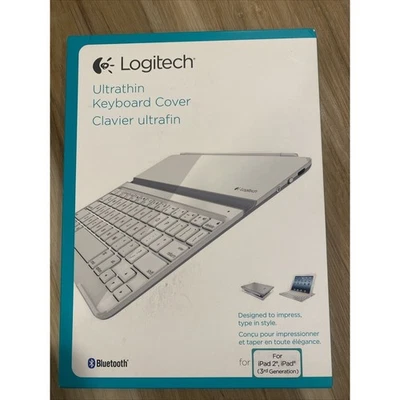 Logitech Ultrathin Keyboard Cover For iPad 2 or iPad (3rd Generation) Bluetooth - Image 1 of 4
