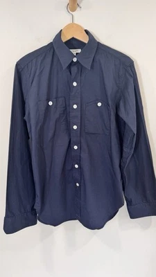 Engineered Garments Men's Shirt Size Small Navy Blue 100% Cotton - Image 1 of 4