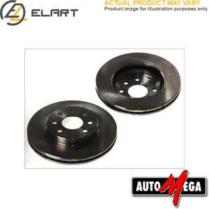 2x BRAKE DISC 120039310 FOR AUDI SEAT SKODA VW VAG 895615601A 8E0615601B 8E06156 - Picture 1 of 5