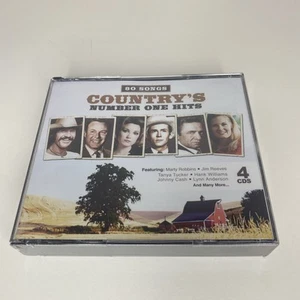 Countrys Number One Hits - 80 Songs 4 CDs Various Artists - New Sealed - Picture 1 of 4