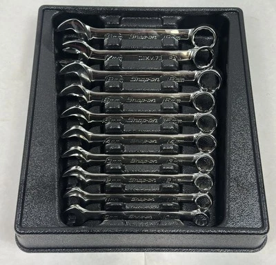 Snap-On OEXSM710B 10-Pc Combination Wrench Set Metric (13686756) - Image 1 of 2