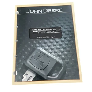 John Deere PowerTech 6.8L 8.1L Diesel Engine Technical Manual CTM134 2001 - Picture 1 of 3
