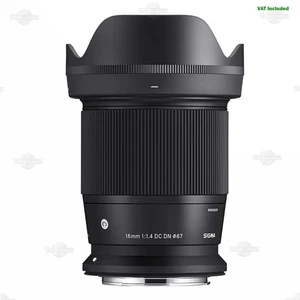 New Sigma 16mm F1.4 DC DN Contemporary Canon RF-S Mount Lens for R6 R7 R10 R50+ - Picture 1 of 23