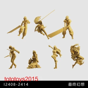 1/64 1/43 1/35 Anime male and female Scene Miniatures Figures Doll For Cars Toy - Picture 1 of 16