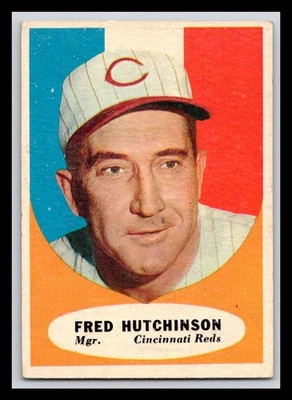 1961 Topps #135 Fred Hutchinson VG-VGEX *MFCARDS* - Image 1 of 2