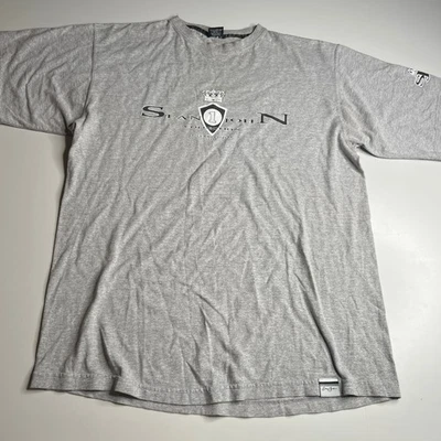 Vintage Sean John Collection Crest Logo Gray T-Shirt Crown Graphic Honduras L - Image 1 of 4