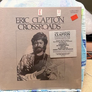 Eric Clapton Crossroads 6 LP Box Set Rare 1988 Booklet 835 261-1 - Picture 1 of 6