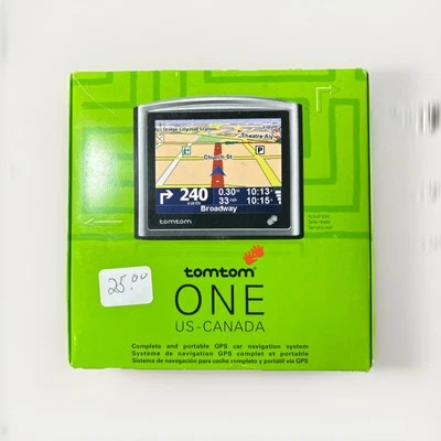 TomTom ONE Model N14644 Portable GPS Vehicle Navigator US - Canada - Image 1 of 4