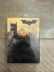 Vintage Batman Begins Movie Bicycle Playing Cards DC Comics Warner Brothers Deck - Bild 1 von 2