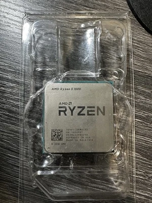 AMD Ryzen 5 1600 65W AM4 - 3.60GHz Hexa-Core (YD1600BBAFBOX) Processor with... - Image 1 of 2