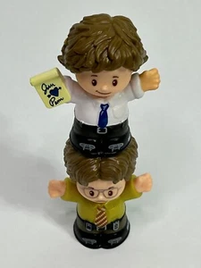 Figuras The Office Mattel Little People Dwight Schrute y Jim Halpert 2 piezas defecto* - Imagen 1 de 16