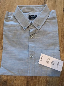 Hurley One And Only Stretch Short Sleeve Shirt Small - Picture 1 of 3
