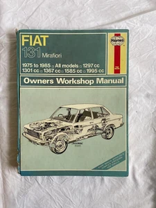 310 -Fiat 131 Mirafiori 1975 to 1985 All Models Haynes Owners Workshop Manual SC - Picture 1 of 3