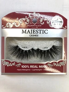 Majestic Lashes Poppy & Evy 100% visone ciglia ELML16 LAYLA - Foto 1 di 1