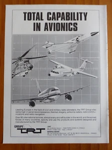 10/1984 PUB TRT OMERA SEGID RADIO HÖHENMESSER MIRAGE 2000 AIRBUS ATR 42 PUMA AD - Bild 1 von 1