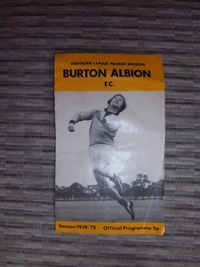 Burton Albion Fußball Programm - Bild 1 von 2