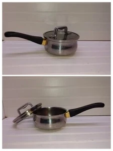 Megaware Stainless 1 Qt Saucepan Butter Warmer Milk Cheese Gravy Pot & Lid - Picture 1 of 7