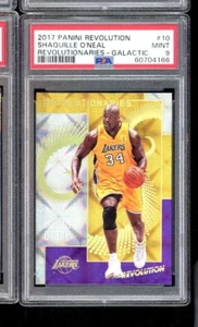 2017-18 REVOLUTION SHAQUILLE O'NEAL #10 RIVOLUZIONARI GALATTICI PSA 9 MINT 2017 - Foto 1 di 2