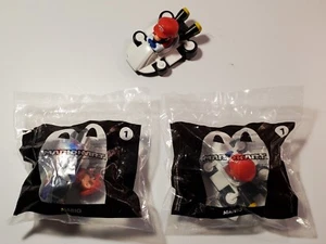 (3) McDonald’s Happy Meal Toys Mario Kart Nintendo - Mario Racer Lot (2 NEW) - Picture 1 of 5