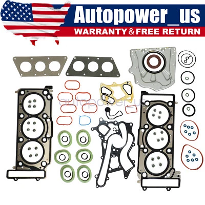 Juego de juntas de culata reparación apto para Mercedes-Benz X166 W166 W221 C207 M276 3.5L Foto 1 de 4
