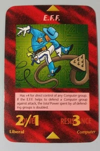 Illuminati New World Order INWO E.F.F Card One With Everything - Picture 1 of 2