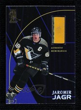 1998-99 ITG Be A Player Game-Used Sticks Vault Silver 1/1 Jaromir Jagr #S-17 0c3