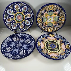 Pottery Barn Del Sol Melamin Salatteller Gemischtes Muster 4er Set Mehrfarbig - Bild 1 von 11
