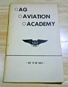Skyhawk 172 AG Aviation Academy Minden, Nevada Flugschule Handbuch Buch - Bild 1 von 6