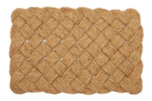 Handmade Natural Rope Doormat 100% Coir Knotted Welcome Mat Entry Mat Periyar - Picture 1 of 19