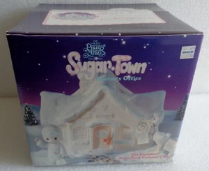 ENESCO PRECIOUS MOMENTS SUGAR TOWN DOCTORS OFFICE 7 PIECE COLLECTORS SET 529281 - Picture 1 of 8