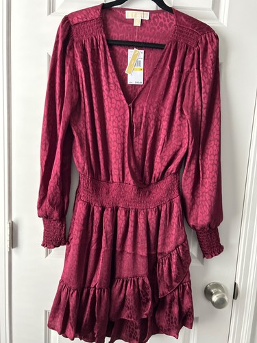 Abito da donna Michael Kors taglia M nuovo con etichette molto attraente! Julia $165 involucro falso