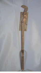 ANTIQUE 1904 COPPER PLATED CAST IRON DINING TABLE MECHANISM - Picture 1 of 8