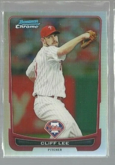  2012 Bowman Chrome Refractors #201 Cliff Lee (ref56594) - Image 1 of 1