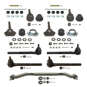 MOOG Front Inner Outer Tie Rods Upper Lower Ball Joints Set 11 PCS For S10 RWD - Picture 1 of 11