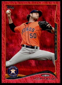 2014 Topps #286 Josh Fields Red Foil