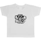 'Mol met een bril' Katoenen T-shirts voor Kinderen/Kinderen (TS002382)