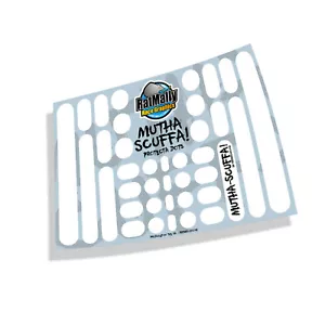 Clear Vinyl Protector Dots sheet A4 - MUTHA-SCUFFA PROTECTA DOTS by RatMally - Picture 1 of 1