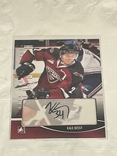 ITG FINAL VAULT 12/13 HEROES & PROSPECTS AUTOGRAPH AUTO KALE KESSY GIANTS *67224
