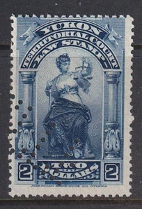 Yukon 1902 2$ Law Stamp #YL11 No Hidden Faults - Picture 1 of 2