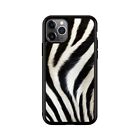 Anti-Slip For Iphone 11 12 13 14 Xs 15 Pro Max Animal Zebra Texture Pattern
