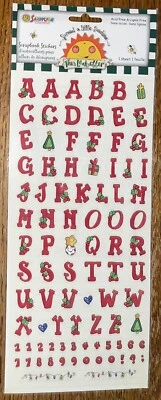 Sandylion Spread A Little Sunshine Christmas Alphabet Letters Alphas Numbers - Image 1 of 4