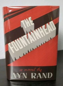 The Fountainhead 1943 Ayn Rand 1st Edition w/ Errors HC Bobbs-Merrill - Picture 1 of 14