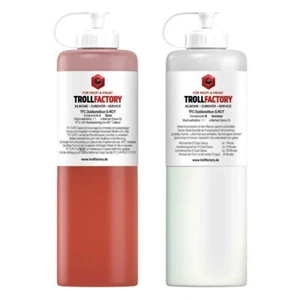 TFC silicone duplicatore S-ROSSO medio duro Shore 33 1:1 HB 10KG - Foto 1 di 2