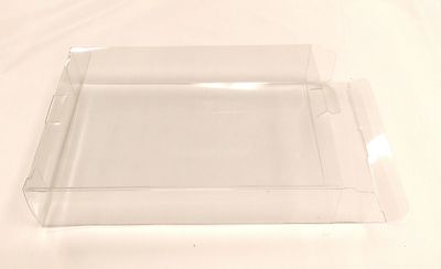 1 x SNES N64 CLEAR GAME BOX PROTECTIVE SLEEVE...