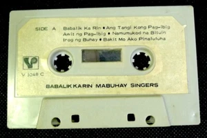 Babalik Ka Rin von Mabuhay Singers Kassette (V 5248 C) - Bild 1 von 6
