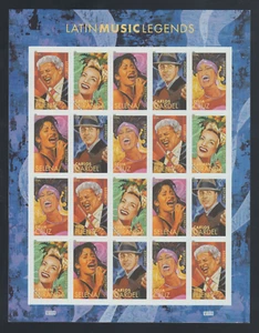 10 VF US Sheets 4497-4501 Latin Music Legends - Selena and More ! - Picture 1 of 3