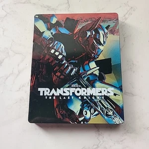 Transformers The Last Knight Steel Book case Blu-ray & DVD EXCELLENT Condition! - Picture 1 of 7
