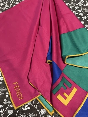 fendi bufanda seda mujer Foto 1 de 3